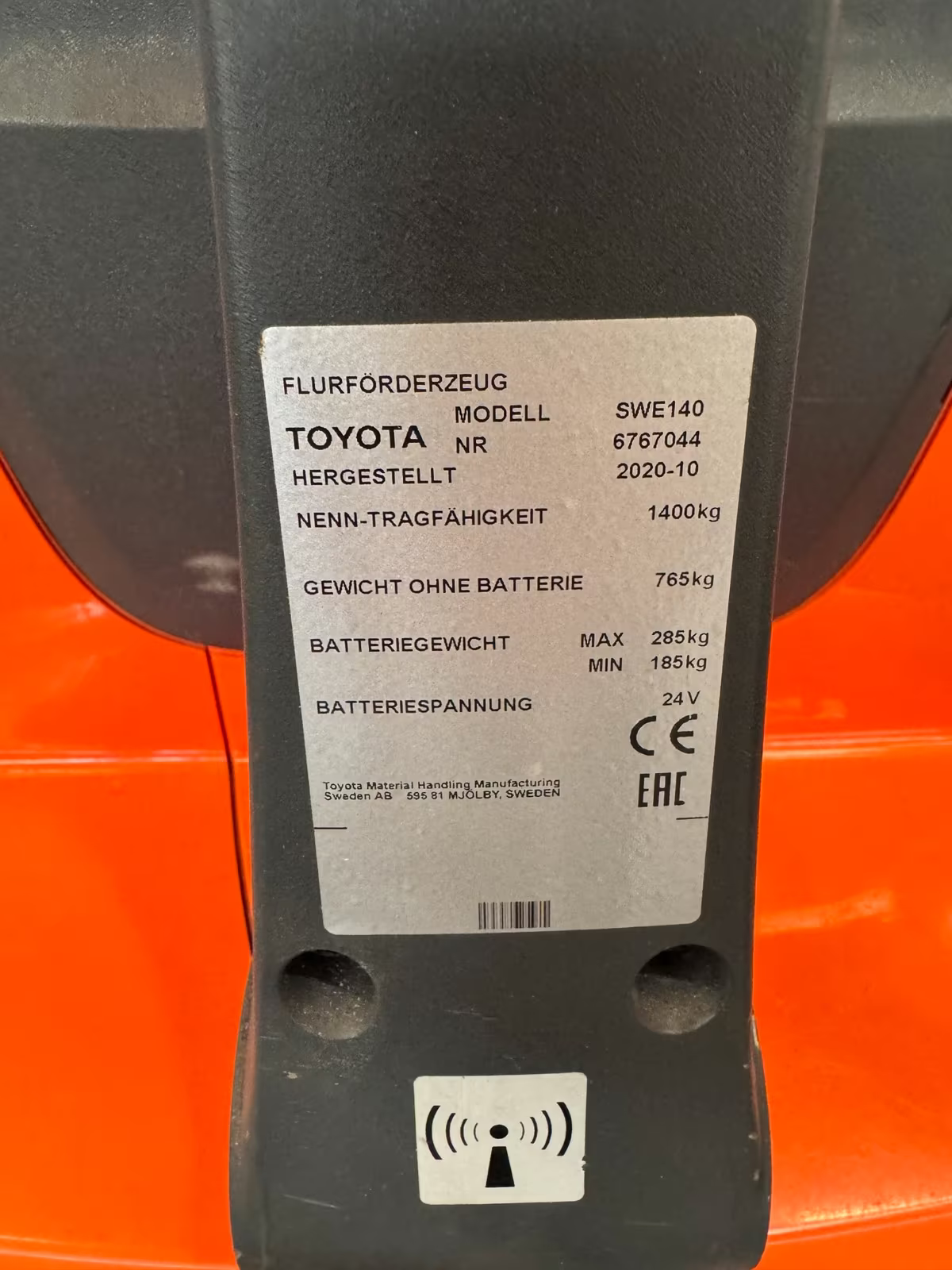 Toyota BT SWE140 - Image 12